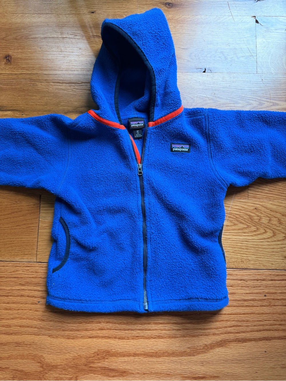Patagonia Bright Blue Fleece Jacket 3T 💙